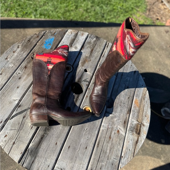 Pendleton Aztec Blanket Ariat Riding Boots - Picture 2 of 2